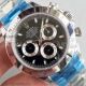 Perfect Replica Noob Factory Rolex Daytona 4130 Black Face Stainless Steel Bezel 40mm Men's Watch (4)_th.jpg